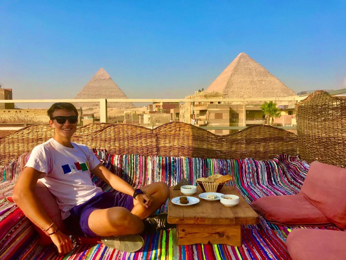Carpet Alaadein Pyramids View Hotel Kafret el-Gabal Buitenkant foto