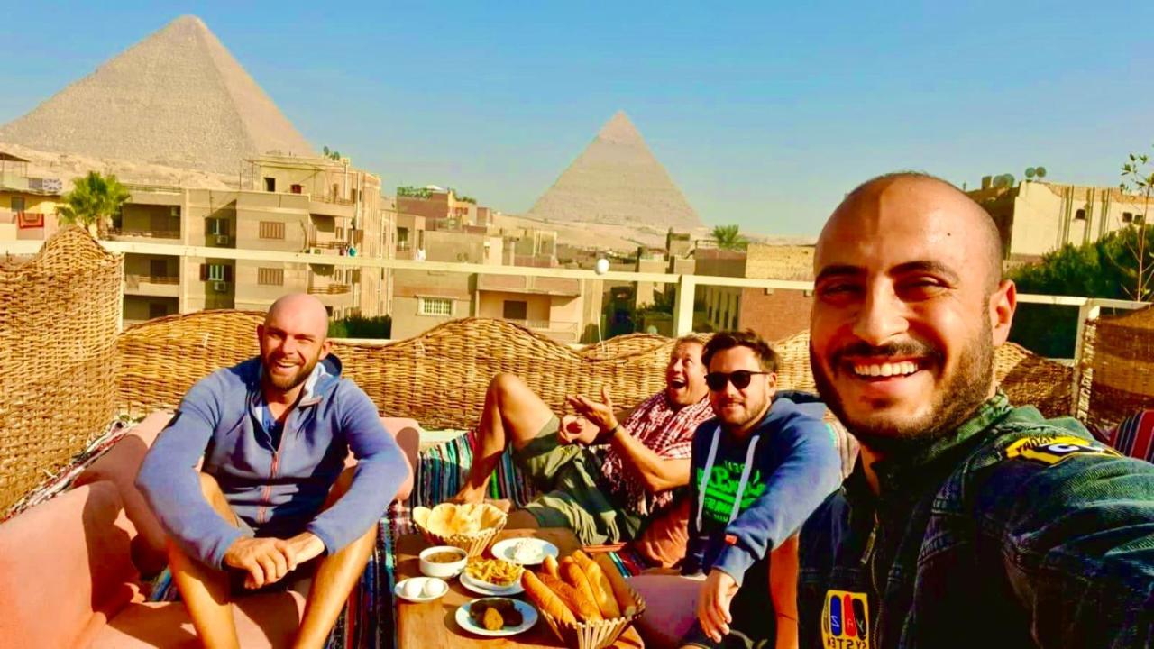 Carpet Alaadein Pyramids View Hotel Kafret el-Gabal Buitenkant foto