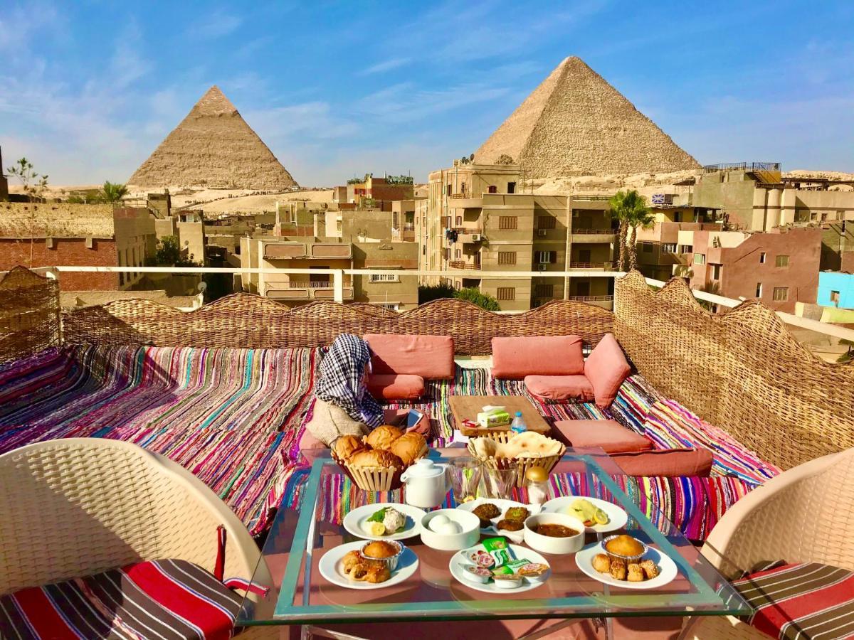 Carpet Alaadein Pyramids View Hotel Kafret el-Gabal Buitenkant foto