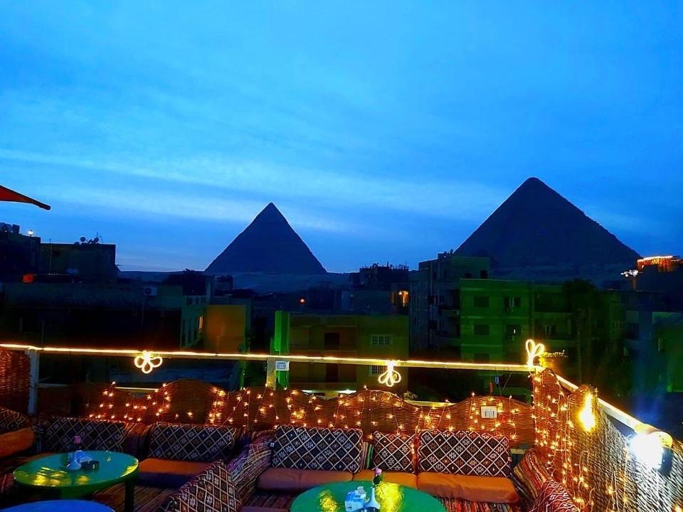 Carpet Alaadein Pyramids View Hotel Kafret el-Gabal Buitenkant foto