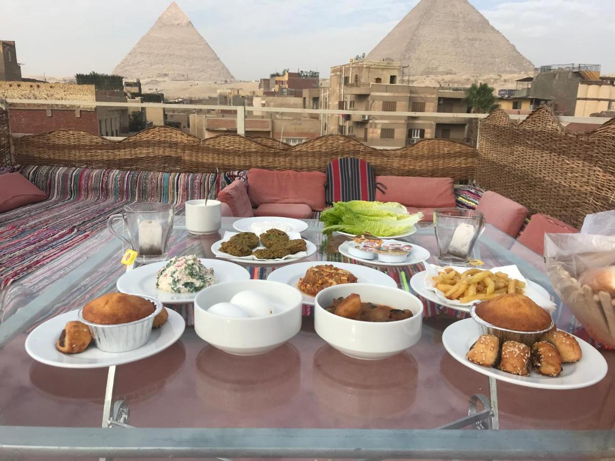 Carpet Alaadein Pyramids View Hotel Kafret el-Gabal Buitenkant foto
