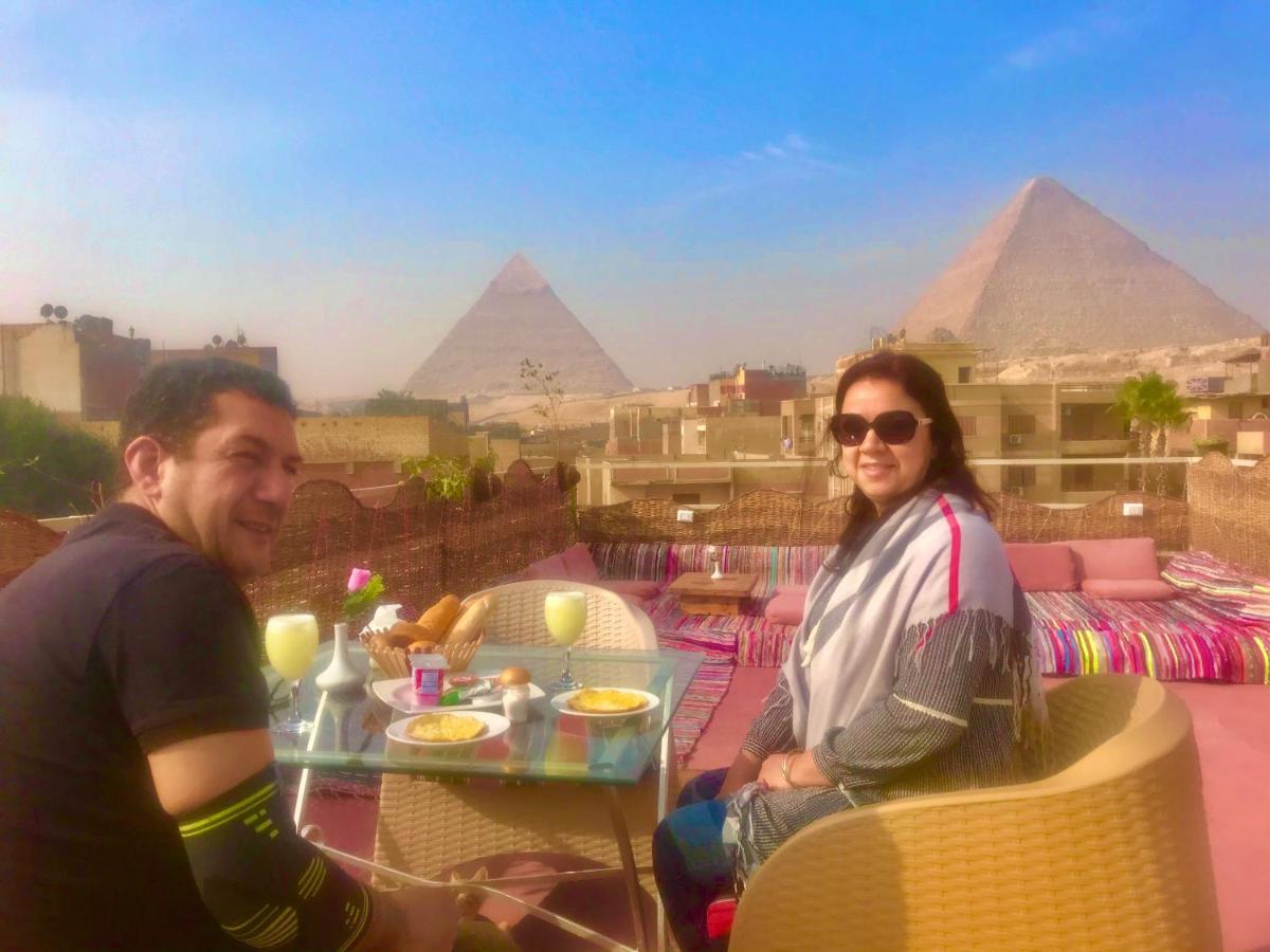 Carpet Alaadein Pyramids View Hotel Kafret el-Gabal Buitenkant foto
